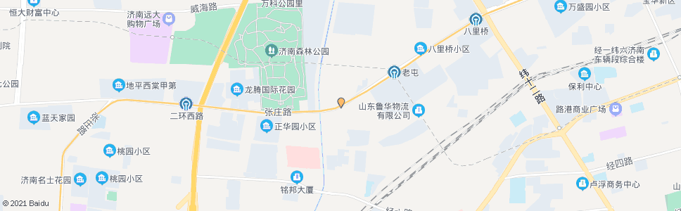 济南张庄路段兴东路_公交站地图_济南公交_妙搜公交查询2024