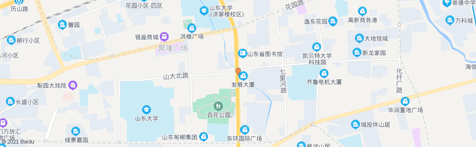 济南华龙路中段_公交站地图_济南公交_妙搜公交查询2025