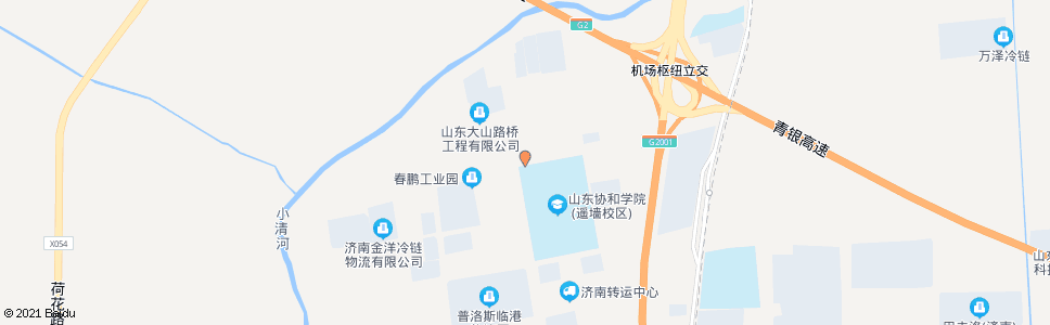 济南山东协和学院遥墙校区_公交站地图_济南公交_妙搜公交查询2024