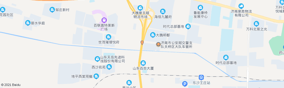 济南二环西路美里路_公交站地图_济南公交_妙搜公交查询2024