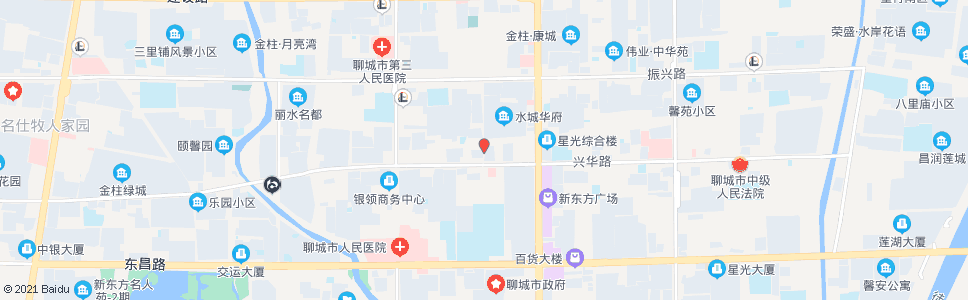 聊城新纺街兴华路口_公交站地图_聊城公交_妙搜公交查询2024