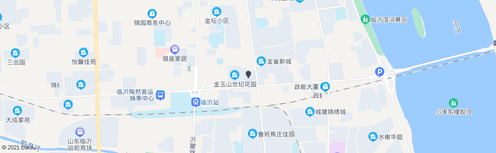 临沂市技术监督局(联安现代城)_公交站地图_临沂公交_妙搜公交查询2024