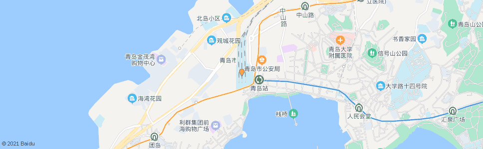 青岛小河南_公交站地图_青岛公交_妙搜公交查询2024