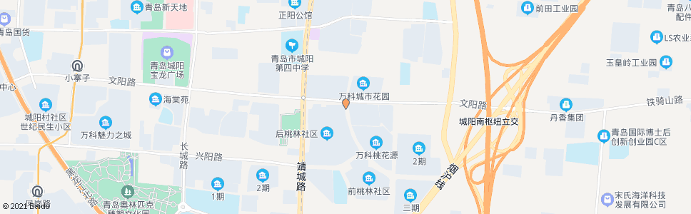 青岛臻园_公交站地图_青岛公交_妙搜公交查询2025