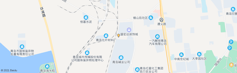 青岛德江路_公交站地图_青岛公交_妙搜公交查询2024