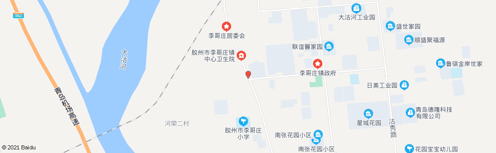 青岛李哥庄小学_公交站地图_青岛公交_妙搜公交查询2024