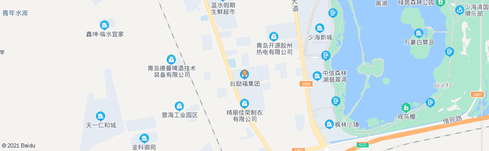 青岛台励福公司_公交站地图_青岛公交_妙搜公交查询2025