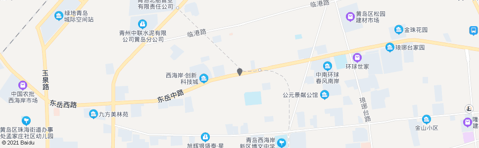 青岛聋哑学校_公交站地图_青岛公交_妙搜公交查询2025