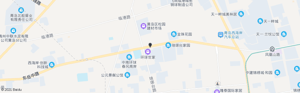 青岛松园南路_公交站地图_青岛公交_妙搜公交查询2025