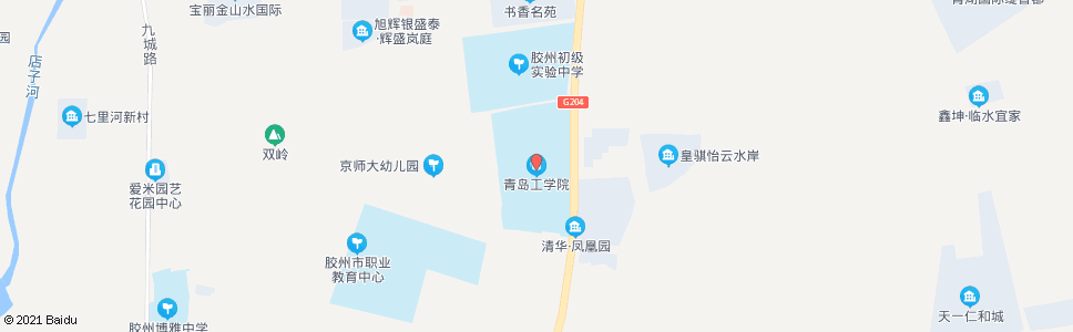 青岛青岛工学院_公交站地图_青岛公交_妙搜公交查询2025