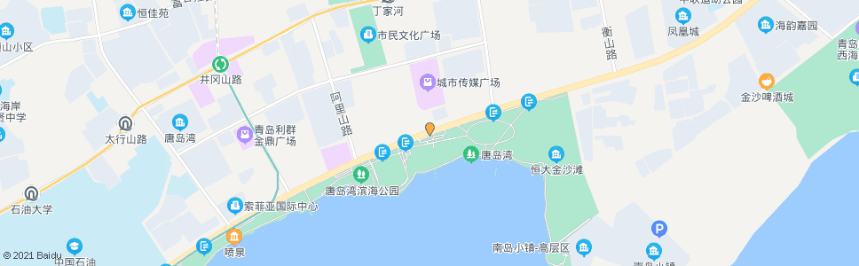 青岛滨海大道_公交站地图_青岛公交_妙搜公交查询2024