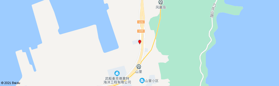 青岛北船重工东门_公交站地图_青岛公交_妙搜公交查询2024