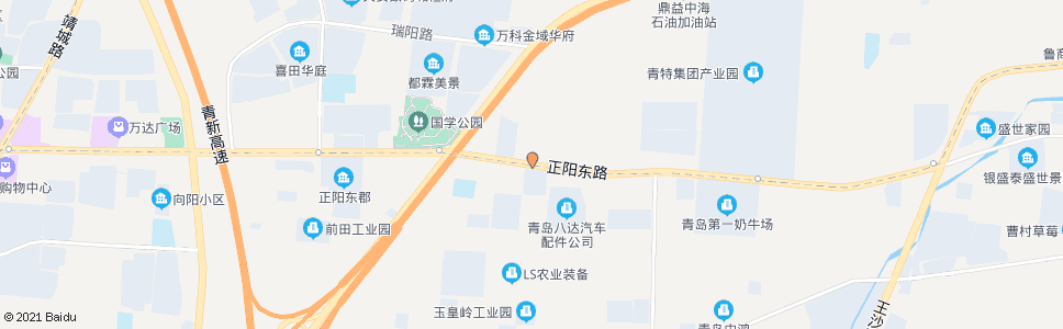 青岛玉皇岭北站_公交站地图_青岛公交_妙搜公交查询2024