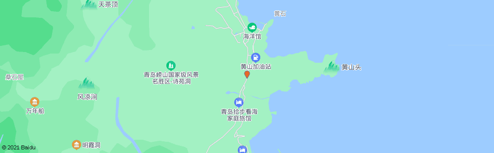 青岛黄山南_公交站地图_青岛公交_妙搜公交查询2024