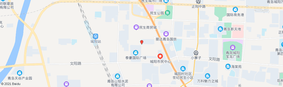 青岛锦城路_公交站地图_青岛公交_妙搜公交查询2024