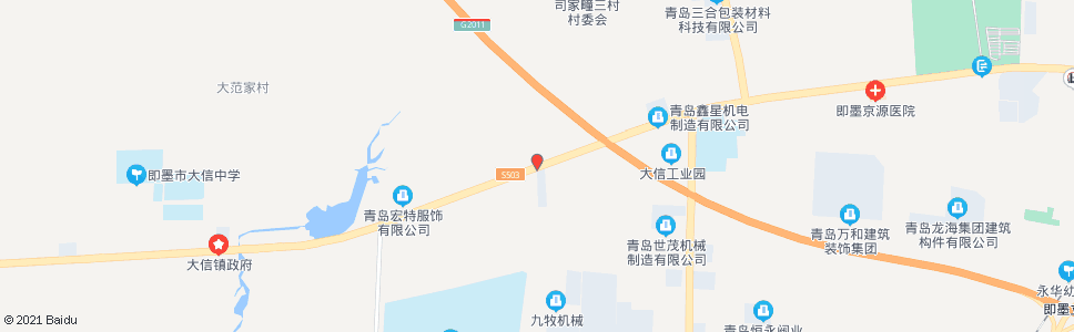 青岛南王庄_公交站地图_青岛公交_妙搜公交查询2025