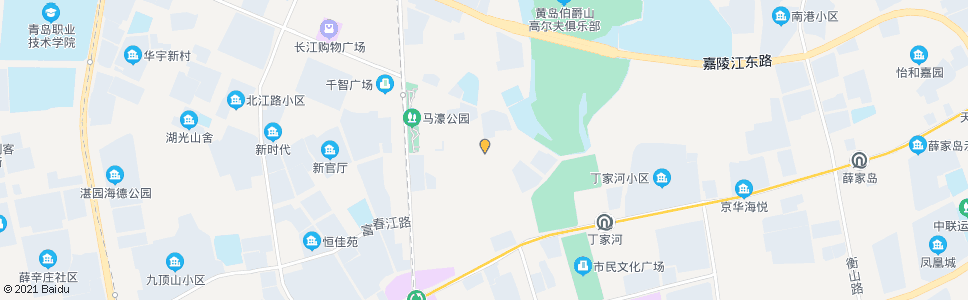 青岛长江路阿里山路_公交站地图_青岛公交_妙搜公交查询2024