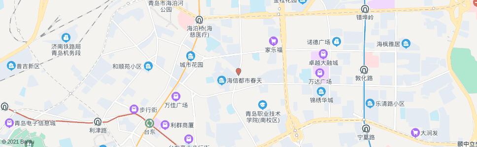 青岛镇江路北站_公交站地图_青岛公交_妙搜公交查询2024