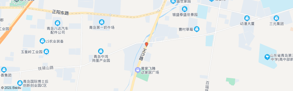 青岛铁骑山路西站_公交站地图_青岛公交_妙搜公交查询2024