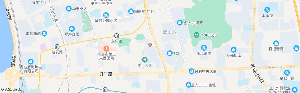 青岛文安路_公交站地图_青岛公交_妙搜公交查询2024