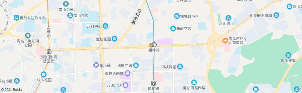 青岛辽阳路(南京路)_公交站地图_青岛公交_妙搜公交查询2024