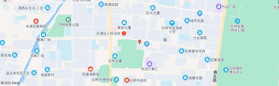 日照东港区建筑设计院_公交站地图_日照公交_妙搜公交查询2024