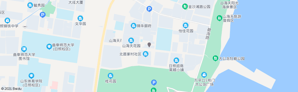 日照汇源大酒店_公交站地图_日照公交_妙搜公交查询2024