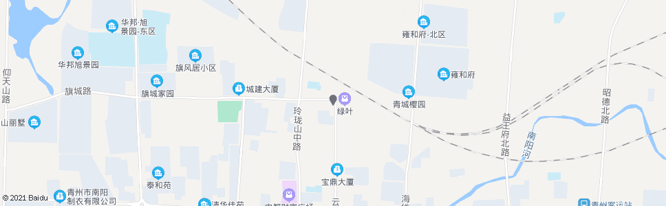 潍坊海龙大酒店(青州)_公交站地图_潍坊公交_妙搜公交查询2024