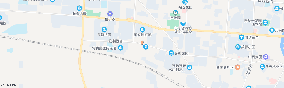 潍坊胜利街清平路口东_公交站地图_潍坊公交_妙搜公交查询2024