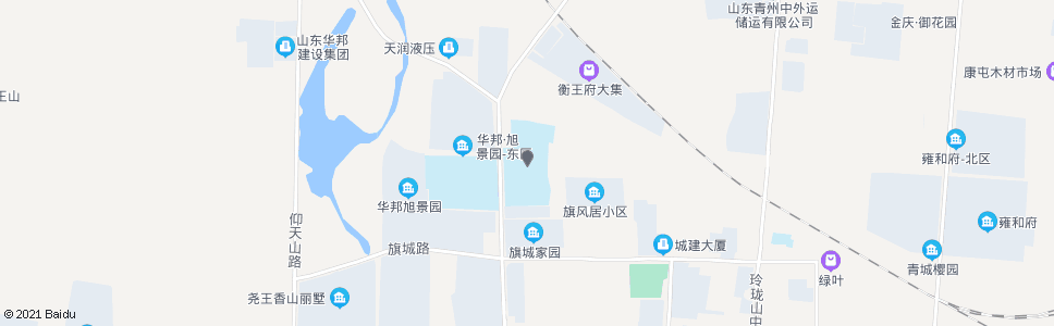 潍坊新二中(青州)_公交站地图_潍坊公交_妙搜公交查询2024