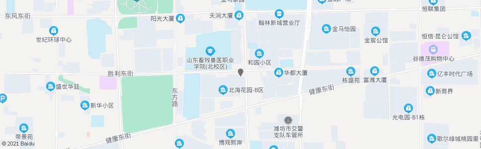 潍坊潍坊北方车辆公司_公交站地图_潍坊公交_妙搜公交查询2025