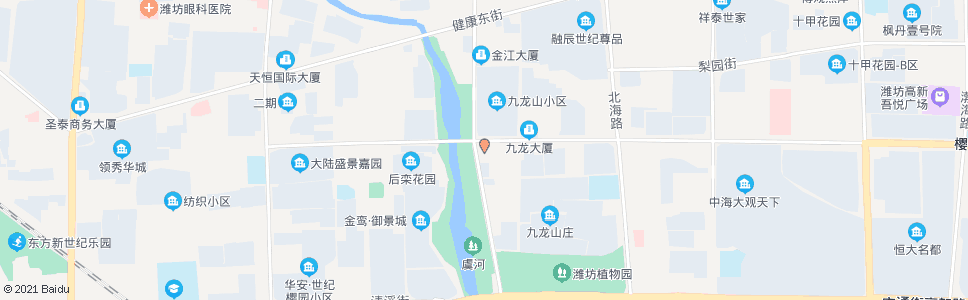 潍坊奎文国土局_公交站地图_潍坊公交_妙搜公交查询2025