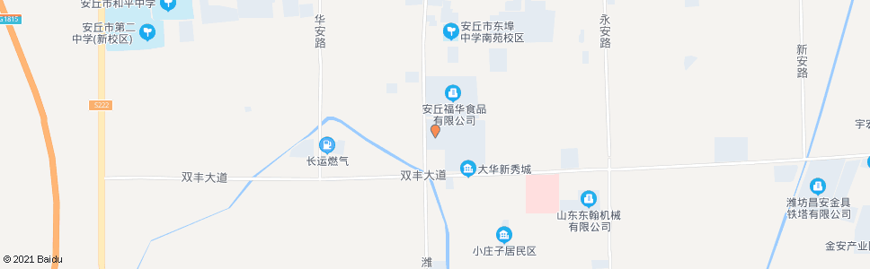 潍坊三里店子_公交站地图_潍坊公交_妙搜公交查询2025