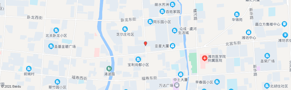 潍坊潍州路北宫街路口_公交站地图_潍坊公交_妙搜公交查询2024