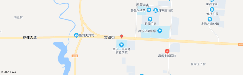 潍坊宝通街宝通街路口_公交站地图_潍坊公交_妙搜公交查询2024