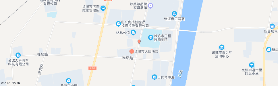 潍坊高级技工学校西校区_公交站地图_潍坊公交_妙搜公交查询2024