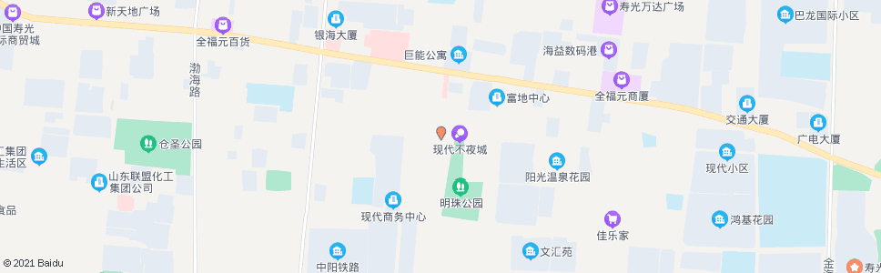 潍坊城里温泉新村_公交站地图_潍坊公交_妙搜公交查询2024