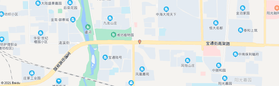 潍坊宝通街北海路口_公交站地图_潍坊公交_妙搜公交查询2024