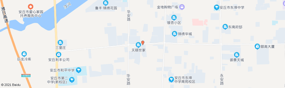 潍坊兴安街道卫生院_公交站地图_潍坊公交_妙搜公交查询2024