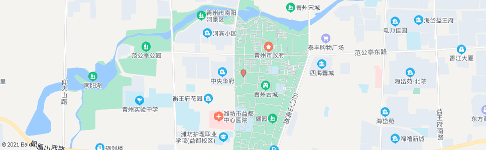 潍坊南阳城社区_公交站地图_潍坊公交_妙搜公交查询2024