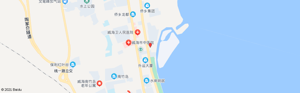 威海交警大队_公交站地图_威海公交_妙搜公交查询2024