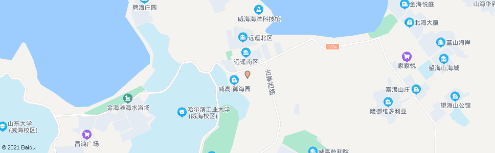 威海远遥(海岸家园)_公交站地图_威海公交_妙搜公交查询2024