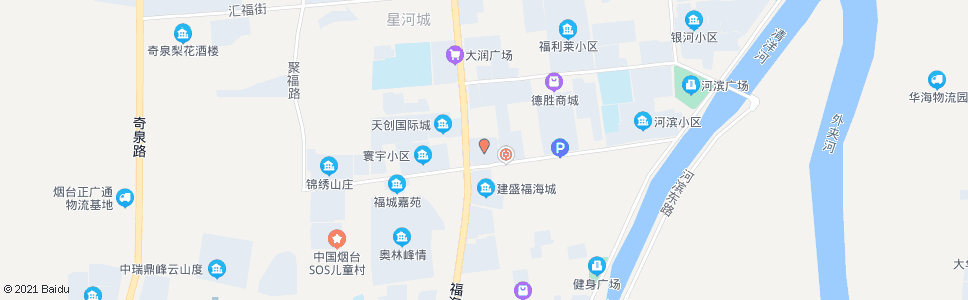 烟台福海阳光花园烟台仁济医院_公交站地图_烟台公交_妙搜公交查询2025