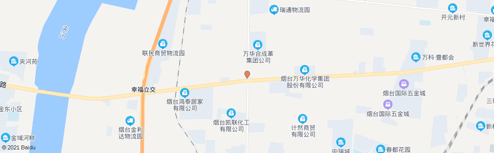 烟台化工路路口_公交站地图_烟台公交_妙搜公交查询2024