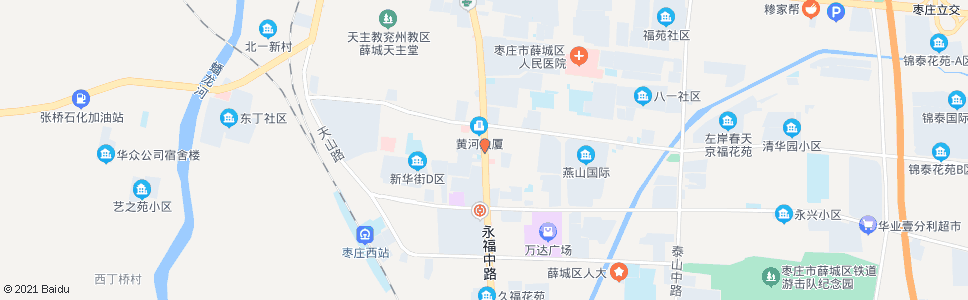 枣庄新村_公交站地图_枣庄公交_妙搜公交查询2024