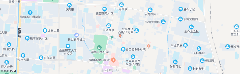 淄博西台村_公交站地图_淄博公交_妙搜公交查询2025