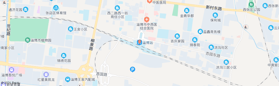 淄博沙沟_公交站地图_淄博公交_妙搜公交查询2025