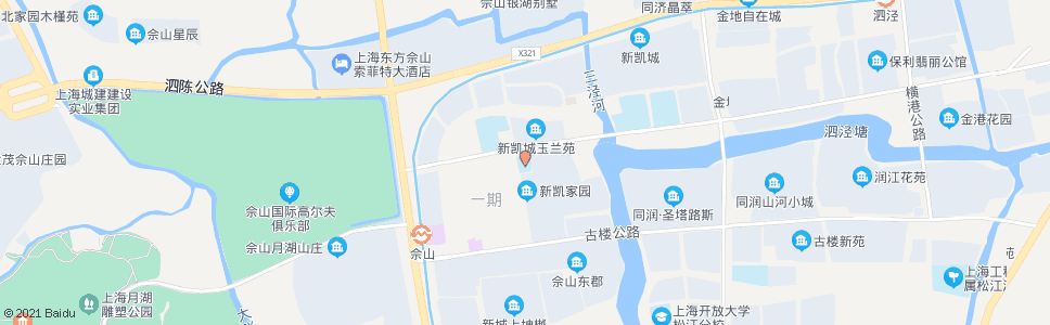 上海新家园路泗凤公路(第四幼儿园)_公交站地图_上海公交_妙搜公交查询2024