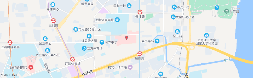上海长海医院_公交站地图_上海公交_妙搜公交查询2024
