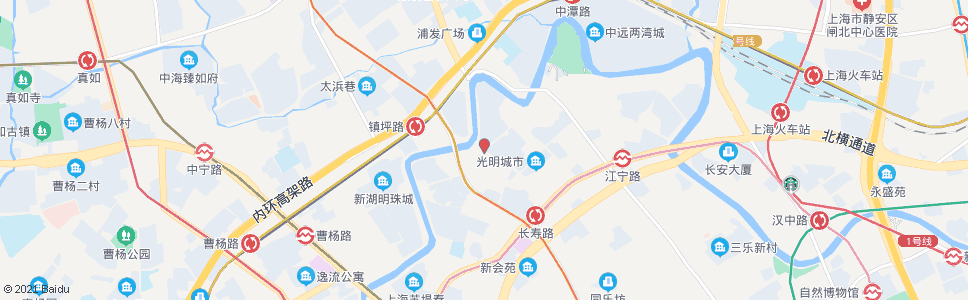 上海宜昌路西康路_公交站地图_上海公交_妙搜公交查询2024